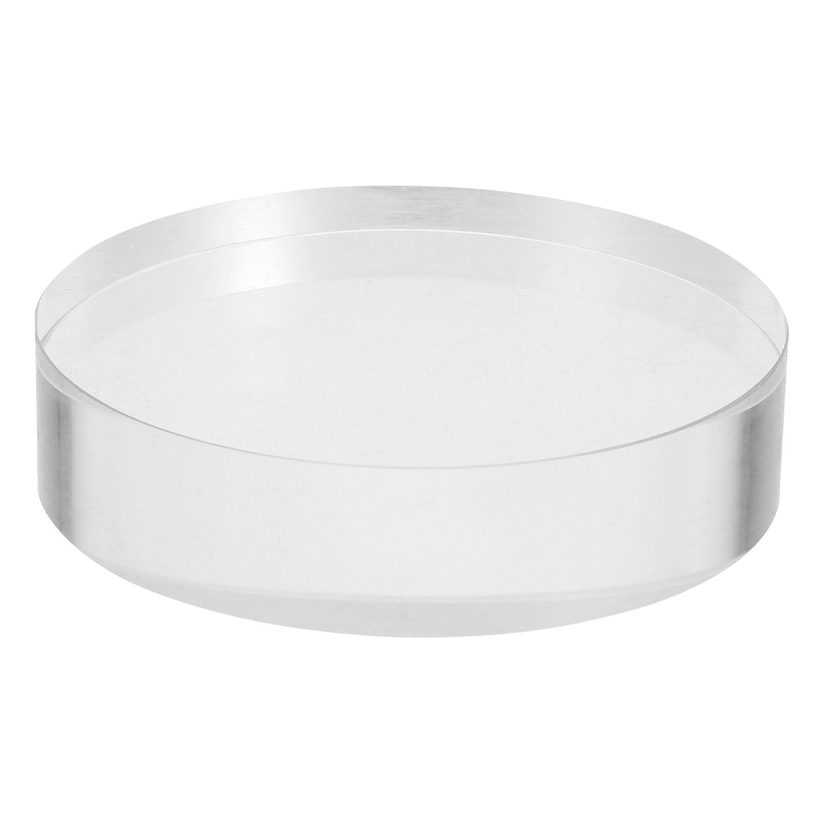 Paper Weight Crystal - Pisapapeles redondo de cristal, 3,15 cm,