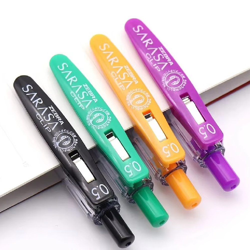 3 bolígrafos de gel ZEBRA SARA - Zebra Pen Sarasa reseña y precio