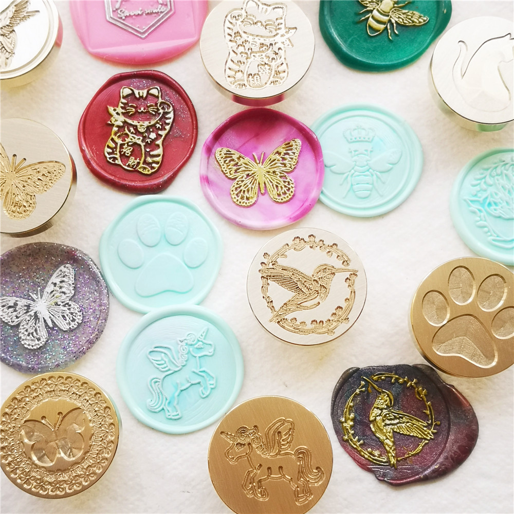 Cabeza de Sello de Cera con Di - Wax Seal Stamp Set reseña y precio